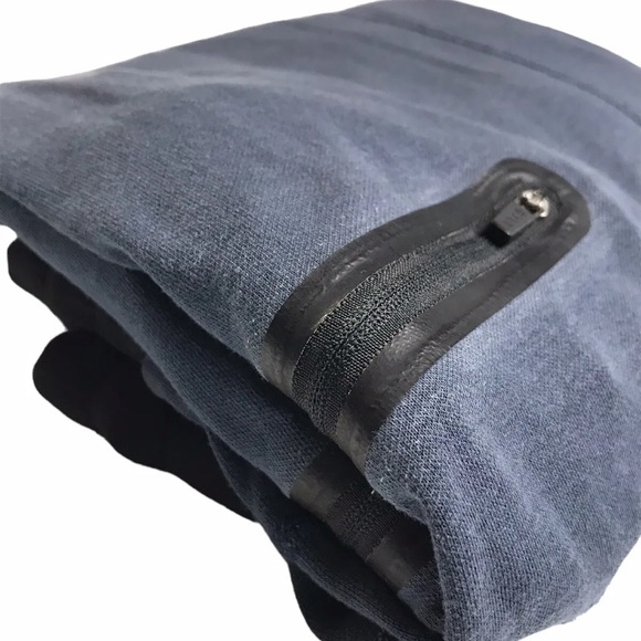 BYLT Premium Jogger Men M Blue Black Trim Drawstring Sweatpants Active Pockets - Picture 11 of 14